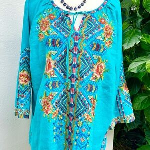 Johnny was linen top med.